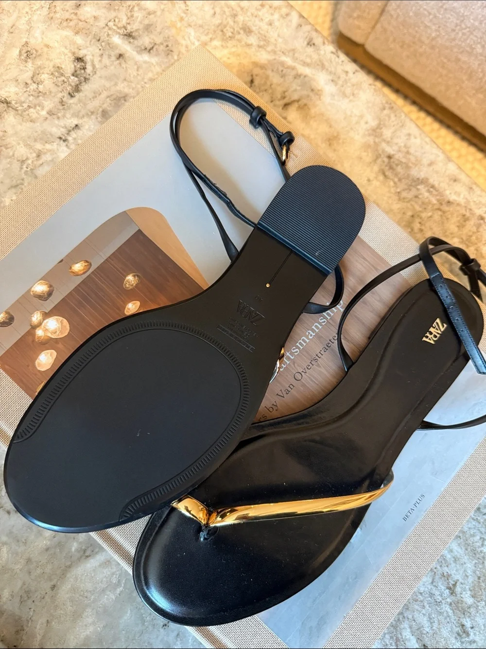 NWOT Zara sandals size 40 - Picture 3 of 3